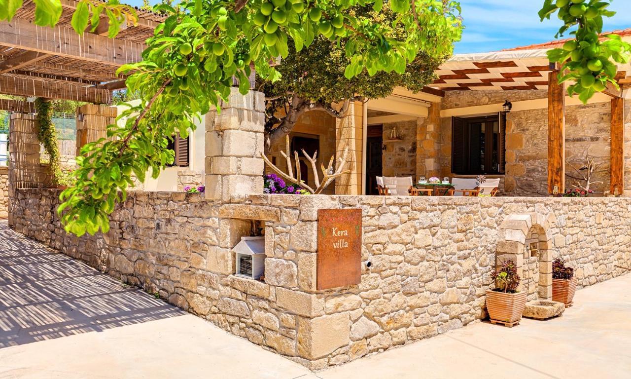 Cretan Kera Villa Heated Pool Dış mekan fotoğraf