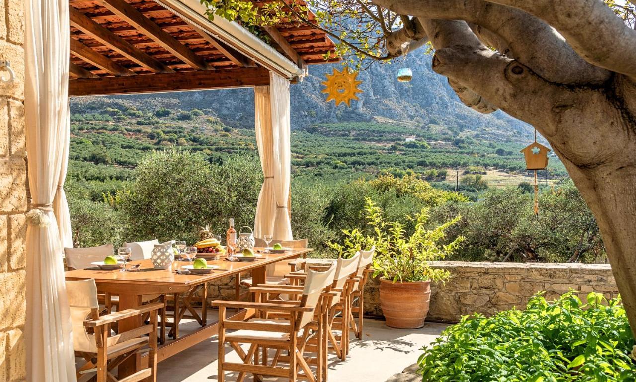 Cretan Kera Villa Heated Pool Dış mekan fotoğraf